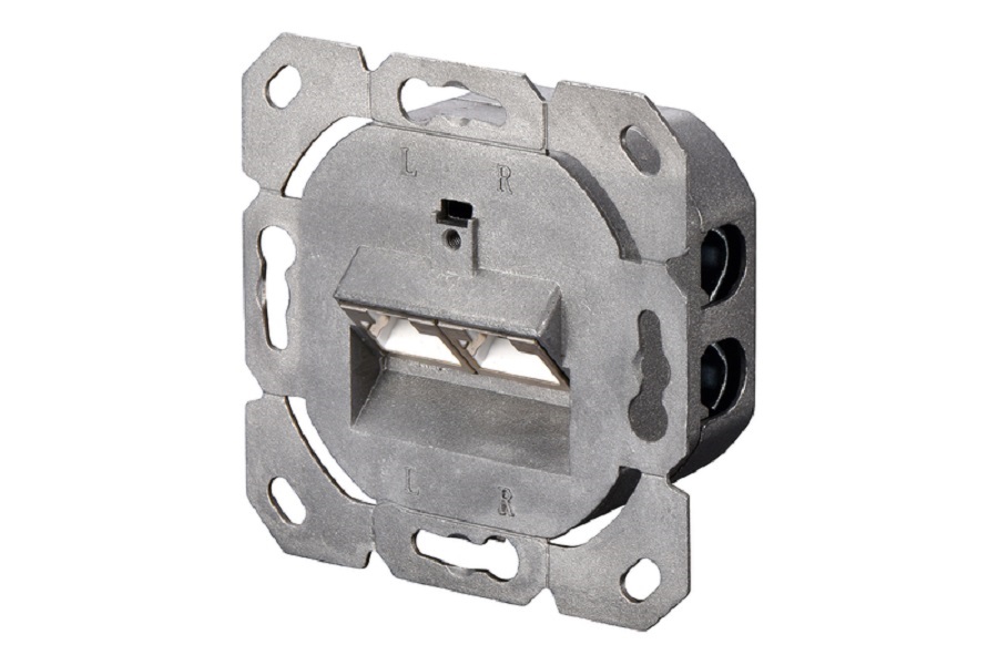 DIGITUS DN-9008-1 CAT6A Class EA 2x RJ45 süllyesztett fali aljzat