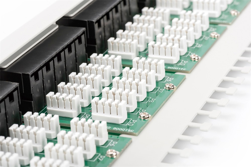 DIGITUS DN-91350-1 50port 19" 1U CAT3 ISDN árnyékolatlan Patch Panel