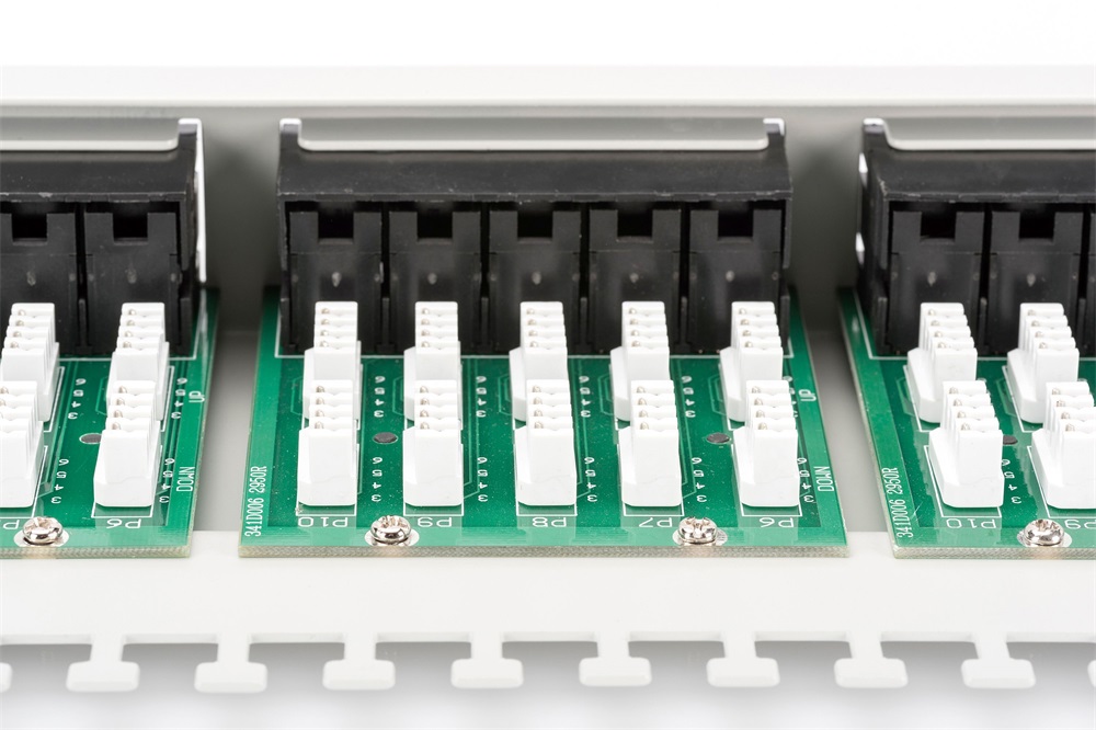DIGITUS DN-91350-1 50port 19" 1U CAT3 ISDN árnyékolatlan Patch Panel