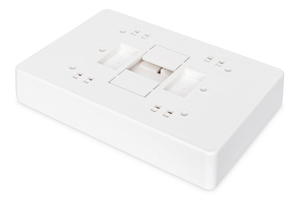 DIGITUS DN-931091 4 szálas 2x SC SX  2x LC DX optikai FTTH üres elosztó doboz