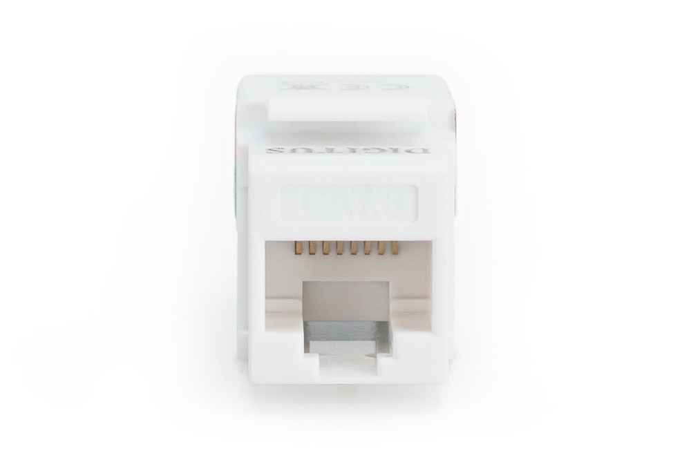 DIGITUS DN-93601 CAT6 árnyékolatlan LSA fekete Keystone Jack
