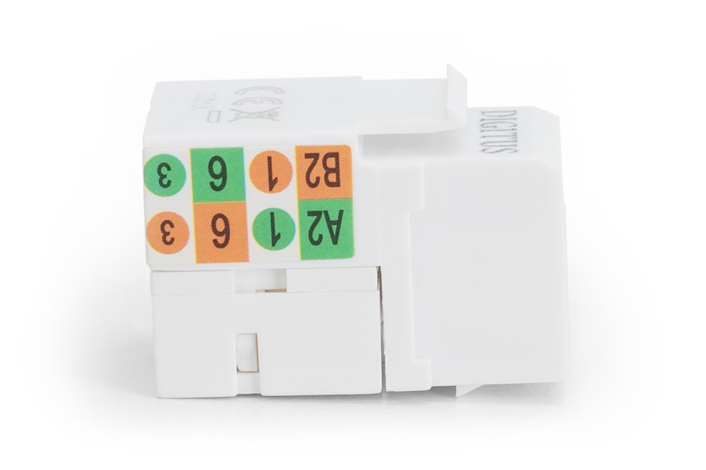 DIGITUS DN-93601 CAT6 árnyékolatlan LSA fekete Keystone Jack