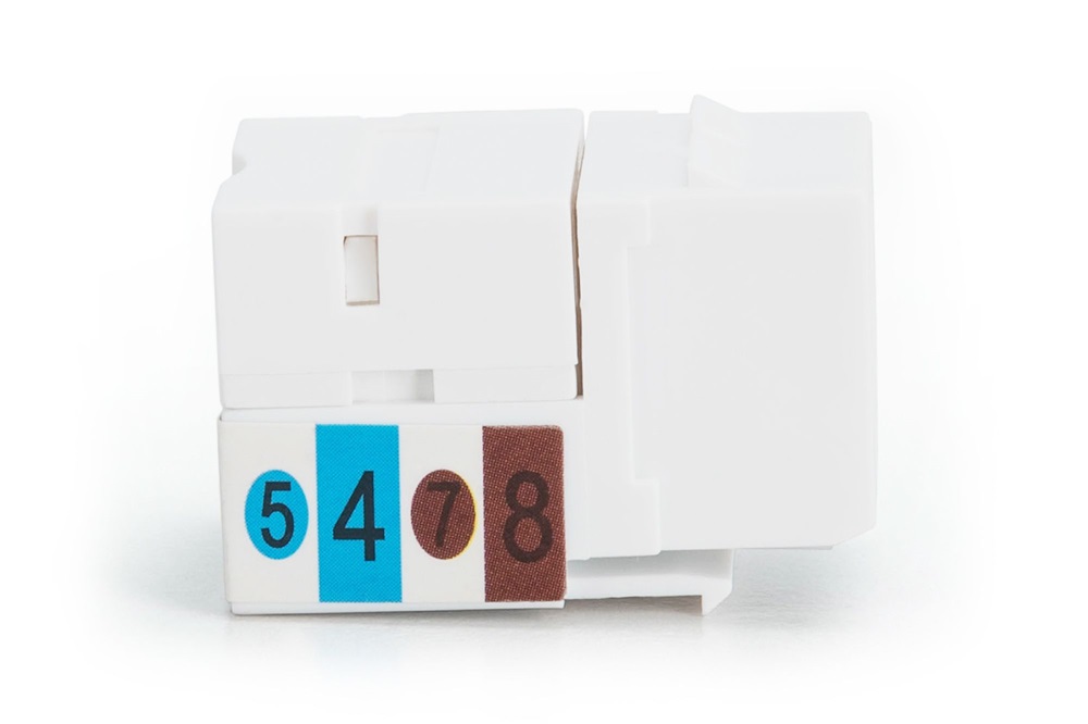 DIGITUS DN-93601 CAT6 árnyékolatlan LSA fekete Keystone Jack