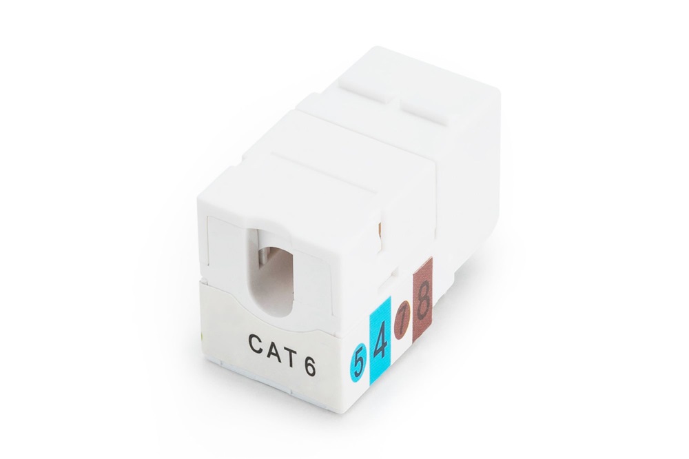 DIGITUS DN-93601 CAT6 árnyékolatlan LSA fekete Keystone Jack