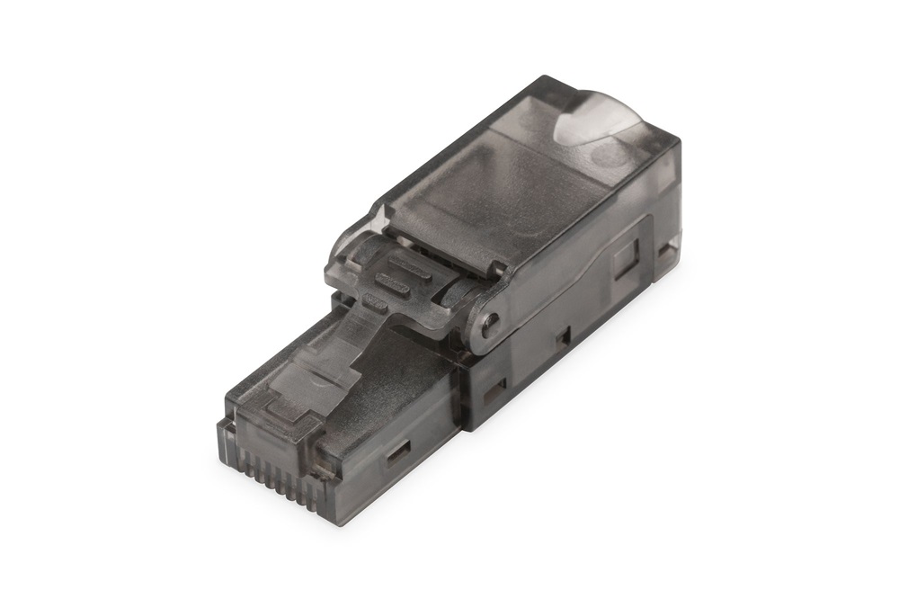 DIGITUS DN-93633 Szerszám nélkül közvetlenül szerelhető árnyékolatlan dugó Cat6A kábelekhez