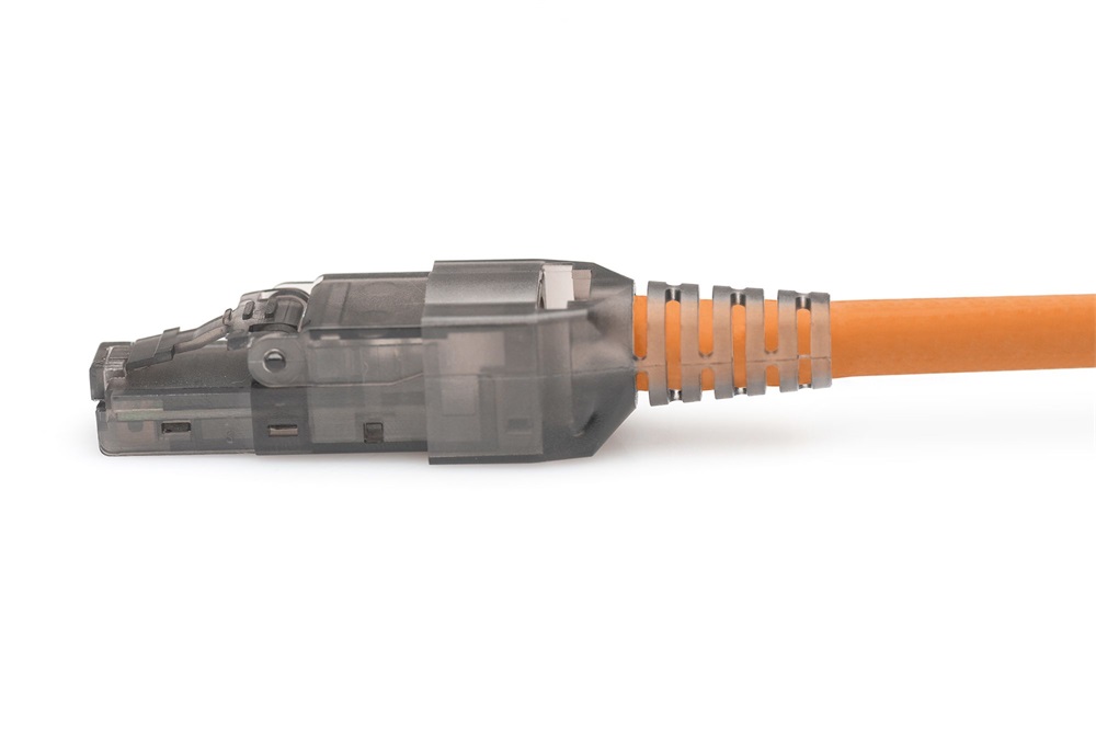 DIGITUS DN-93633 Szerszám nélkül közvetlenül szerelhető árnyékolatlan dugó Cat6A kábelekhez