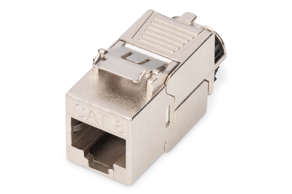 DIGITUS DN-93816 CAT8.1 árnyékolt szerszám nélkül szerelhető Keystone Jack