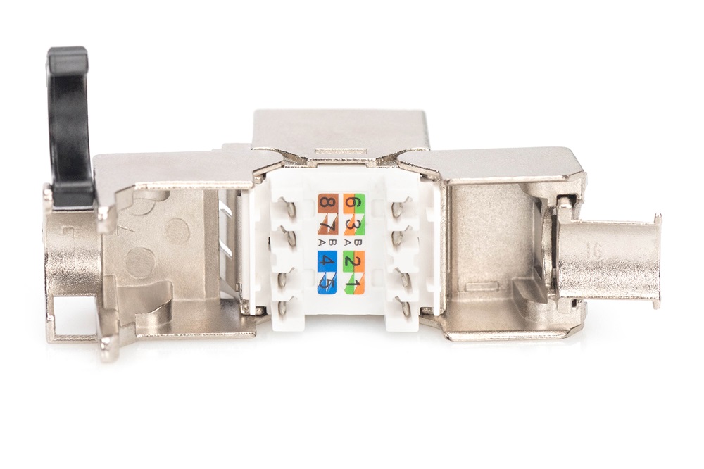 DIGITUS DN-93816 CAT8.1 árnyékolt szerszám nélkül szerelhető Keystone Jack