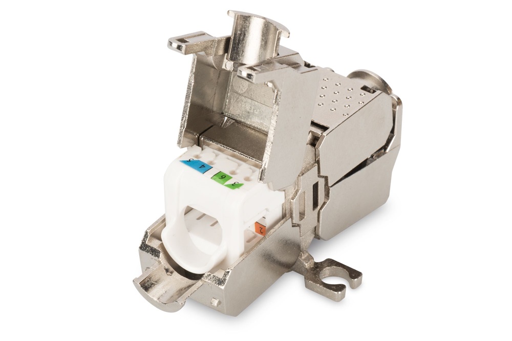 DIGITUS DN-93909 CAT6A árnyékolt 500MHz kábeltoldó
