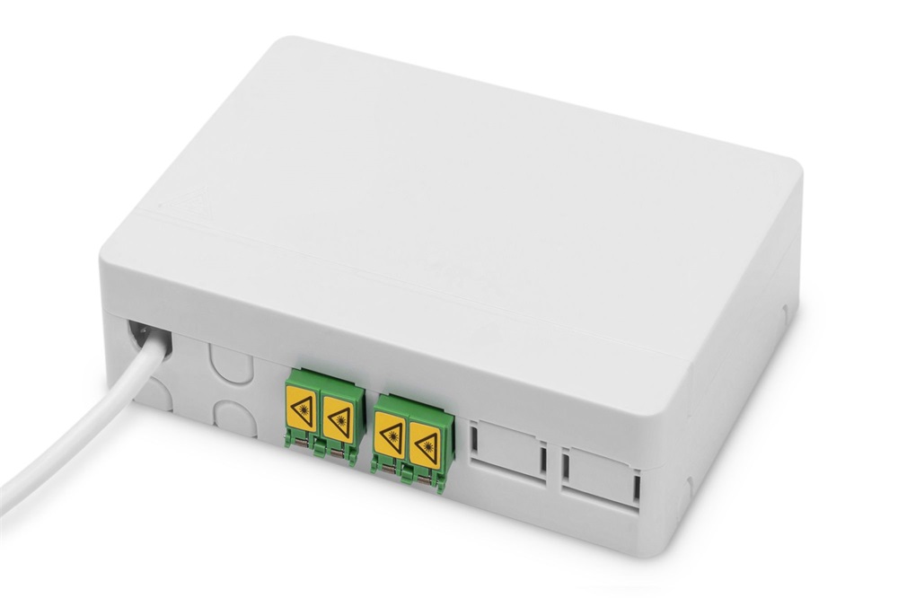 DIGITUS DN-948070 4 szálas 2x LC/APC duplex FTTX 70m előszerelt optikai telepítőkészlet