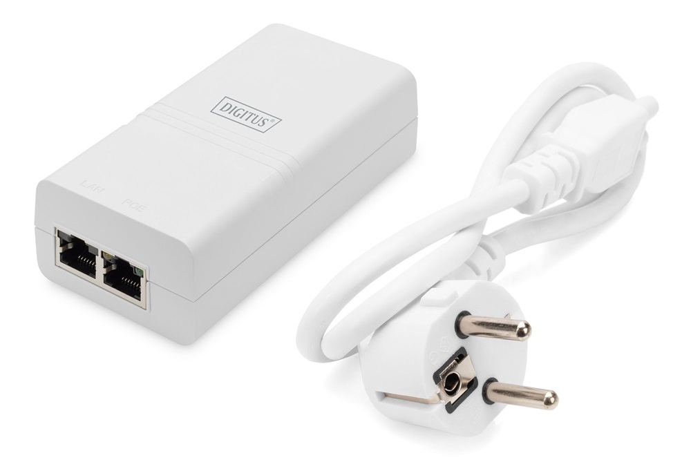 DIGITUS DN-95131 48V 0.32A 802.3af aktív Poe tápegység Gigabit LAN porttal