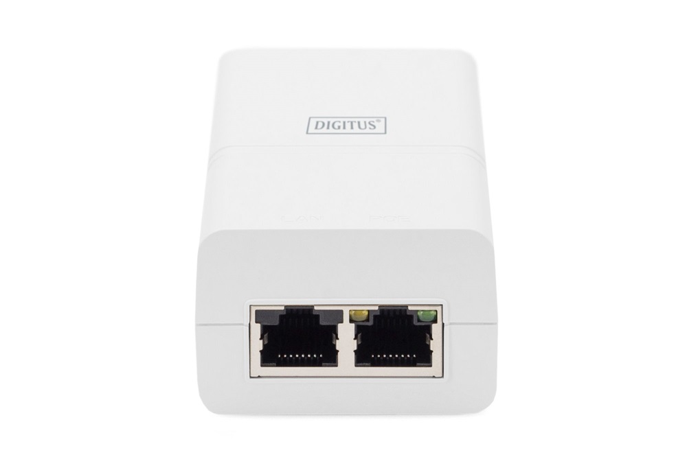 DIGITUS DN-95132 52V 30W 0.58A 802.3af aktív Poe tápegység Gigabit LAN porttal