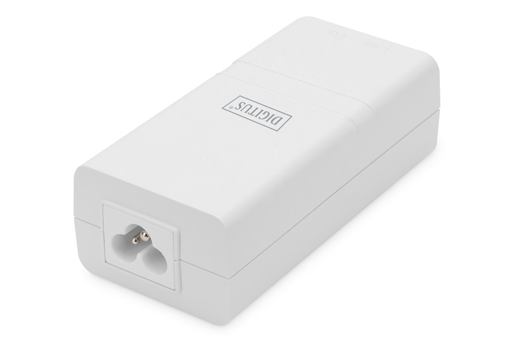 DIGITUS DN-95132 52V 30W 0.58A 802.3af aktív Poe tápegység Gigabit LAN porttal