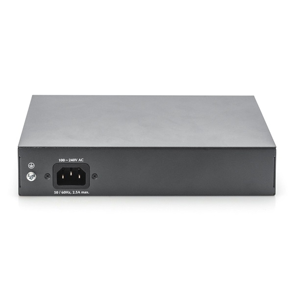 DIGITUS DN-95140 8x GbE Lan port 6xPoE 180W 4x SFP port nem menedzselhető asztali switch