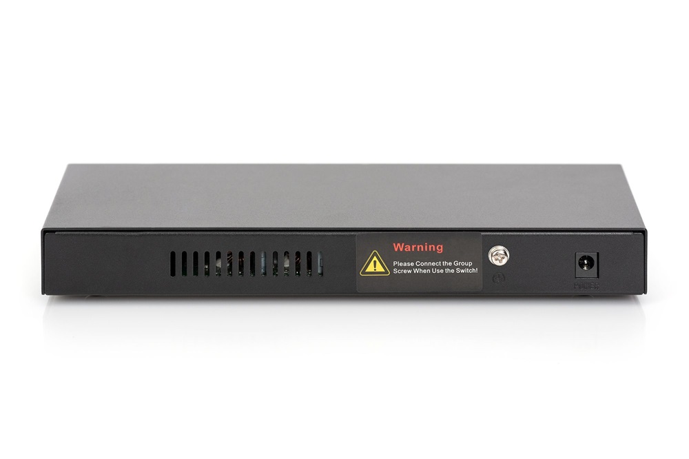 DIGITUS DN-95340 8x GbE Lan port PoE 135W nem menedzselhető asztali switch