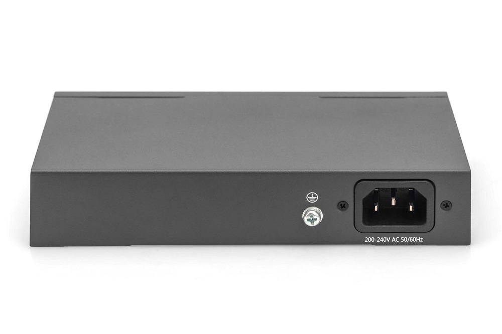 DIGITUS DN-95354 10x 10/100Mbps FE Lan port PoE 60W nem menedzselhető asztali switch