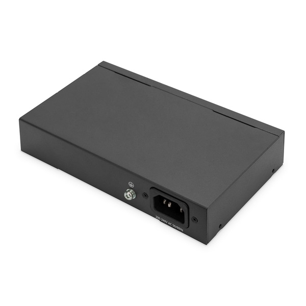 DIGITUS DN-95354 10x 10/100Mbps FE Lan port PoE 60W nem menedzselhető asztali switch