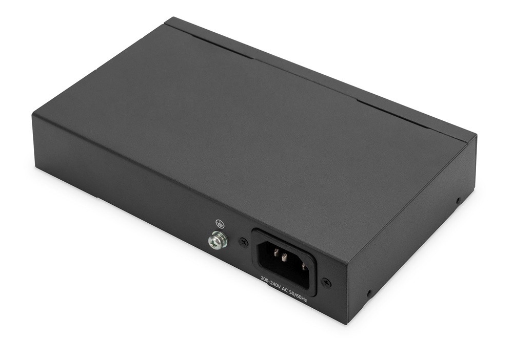 DIGITUS DN-95354 10x 10/100Mbps FE Lan port PoE 60W nem menedzselhető asztali switch