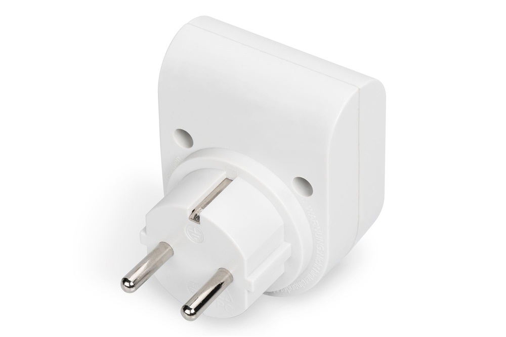 DIGITUS DN-95400 16A 3500W Schuko túlfeszültségvédő adapter