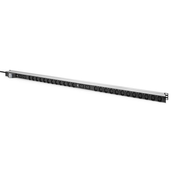DIGITUS DN-95451 0U PDU függőleges 250V 32A 24xC13 4xC19 aljzat IEC 60309 ipari csatlakozó 3M elosztósor