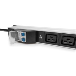DIGITUS DN-95451 0U PDU függőleges 250V 32A 24xC13 4xC19 aljzat IEC 60309 ipari csatlakozó 3M elosztósor
