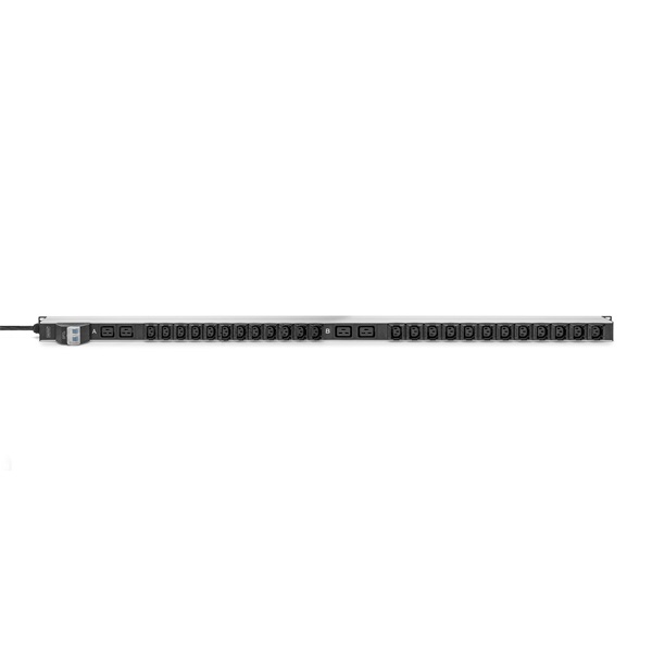 DIGITUS DN-95451 0U PDU függőleges 250V 32A 24xC13 4xC19 aljzat IEC 60309 ipari csatlakozó 3M elosztósor