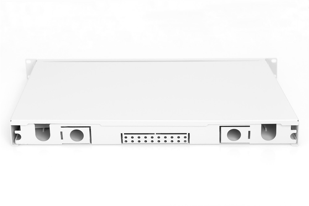 DIGITUS DN-96320/9 19" 1U 6x SC/UPC duplex monomódusú OS2 komplet optikai patch panel