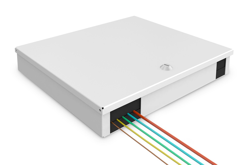 DIGITUS DN-96800M-2 48 szálas IP20 fali optikai üres elosztó doboz