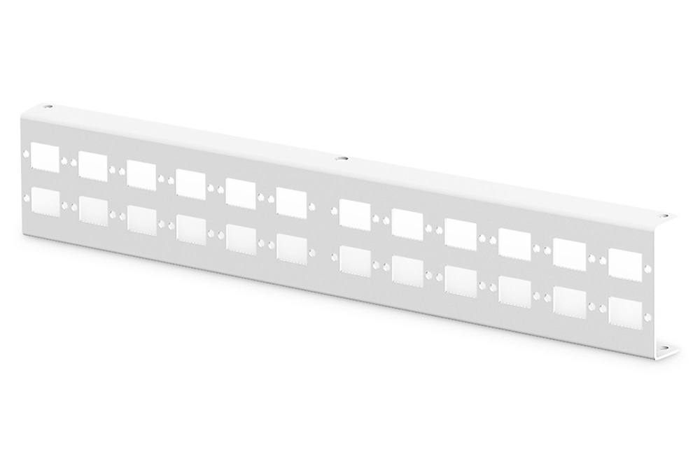 DIGITUS DN-96801M-2 24x SC simplex 24xLC Duplex 24x E2000 Simplex optikai adapterlemez