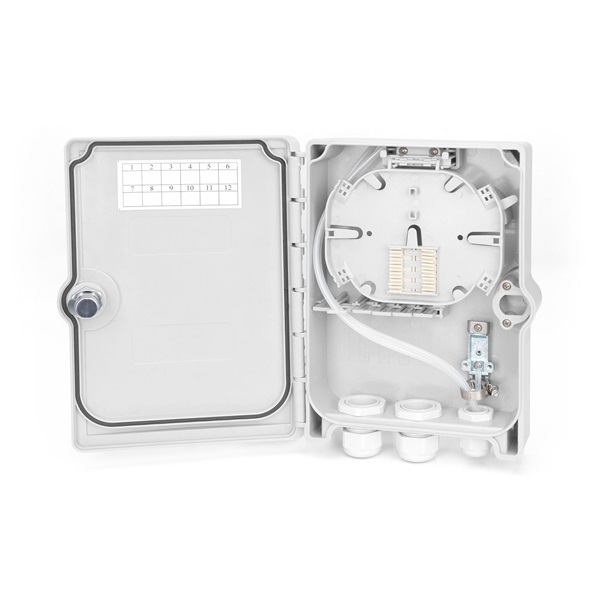 DIGITUS DN-968913 6x SC SX IP65 kültéri optikai FTTH üres elosztó doboz