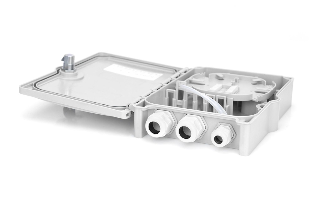 DIGITUS DN-968913 6x SC SX IP65 kültéri optikai FTTH üres elosztó doboz