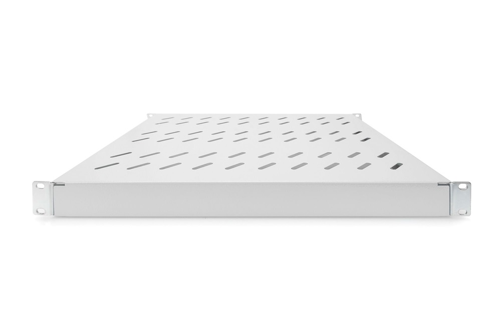 DIGITUS DN-97644 19" 1U 358mm mély 50kg állítható mélységű szürke polc