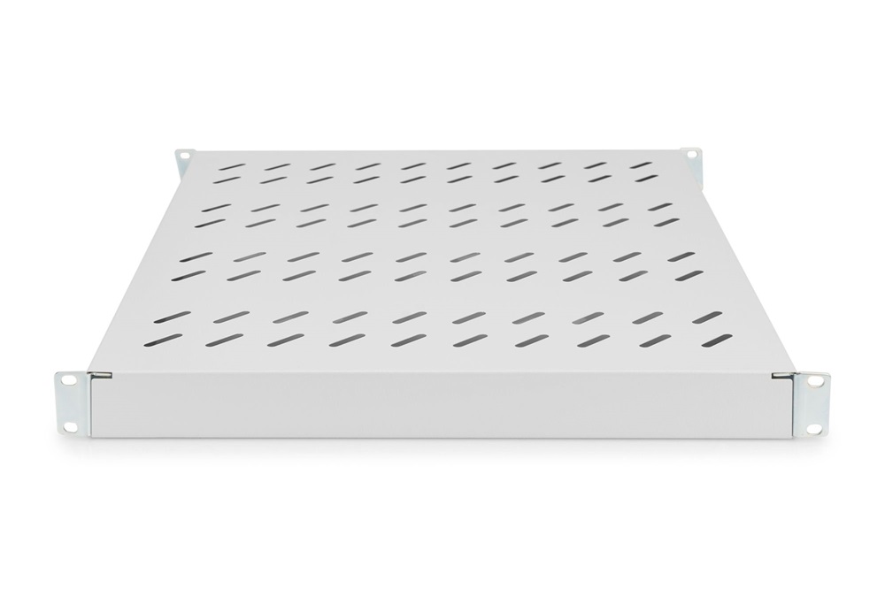 DIGITUS DN-97646 19" 1U 508mm mély 50kg állítható mélységű szürke polc