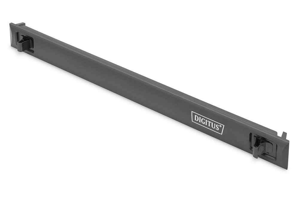 DIGITUS DN-97651 19" 1U bepattintható fekete vakpanel