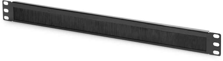 DIGITUS DN-97661 19" 1U fésűs fekete kábelrendező