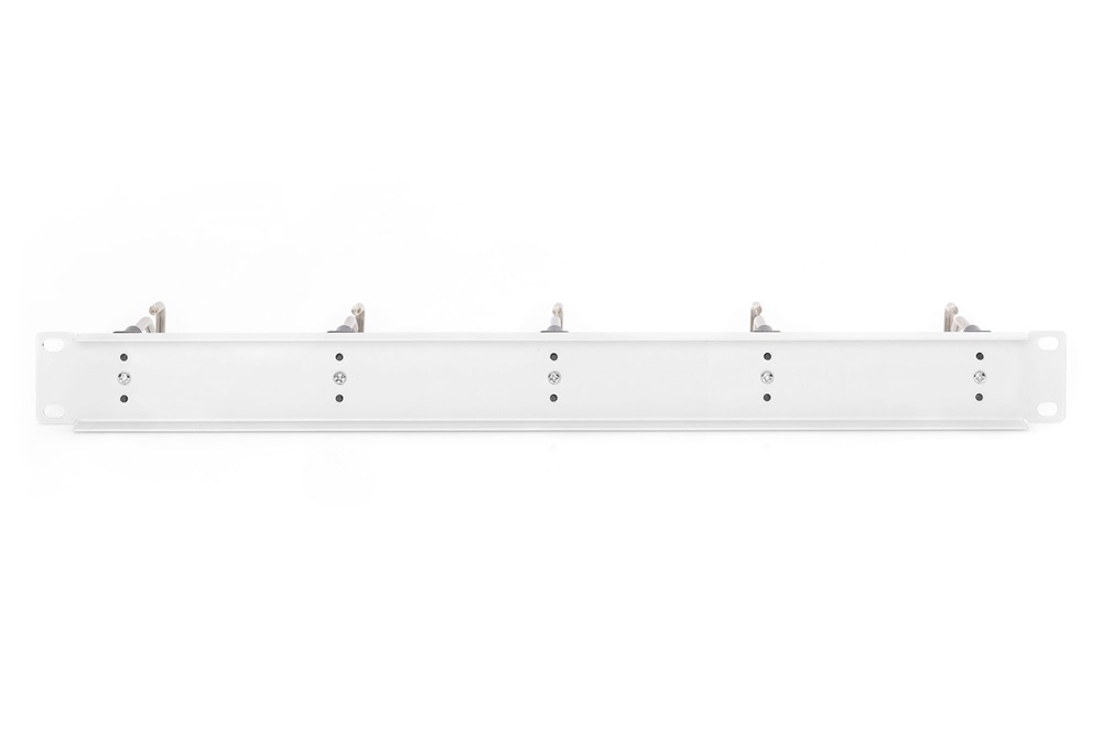 DIGITUS DN-97666 19” 1U gyűrűs szürke acél kábelrendező