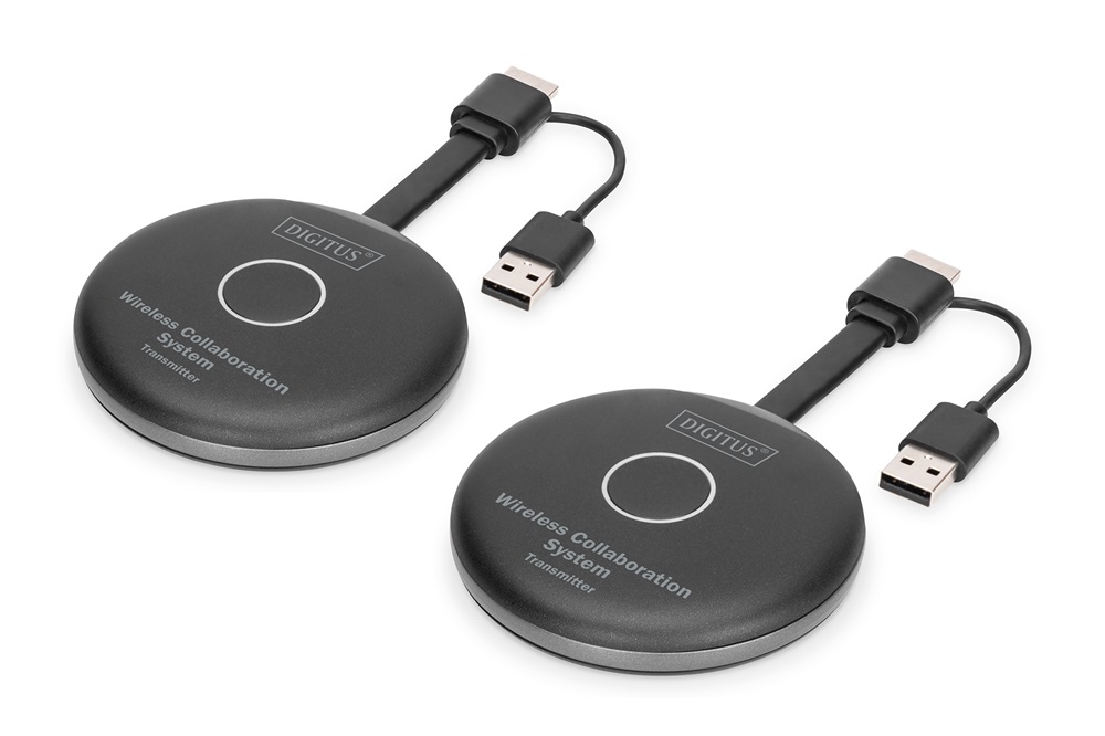 DIGITUS DS-55317 Click & Present PRO vezeték nélkül együttműködő prezentációs rendszer