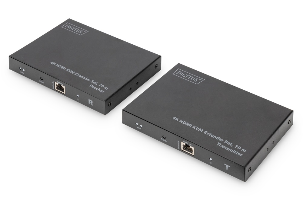 DIGITUS DS-55513 4K HDMI KVM 70m extender szett
