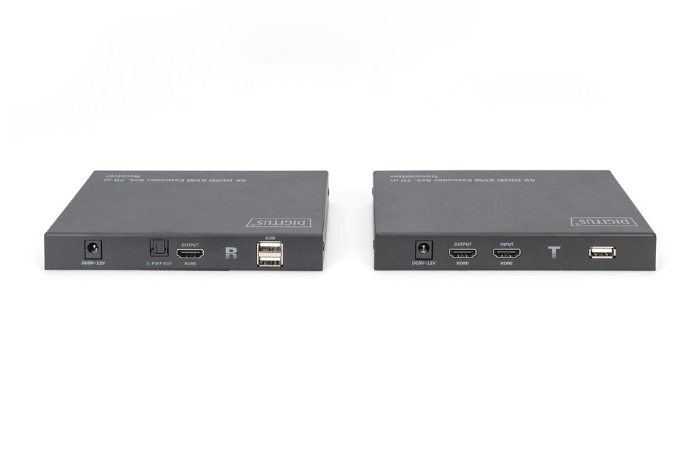 DIGITUS DS-55513 4K HDMI KVM 70m extender szett
