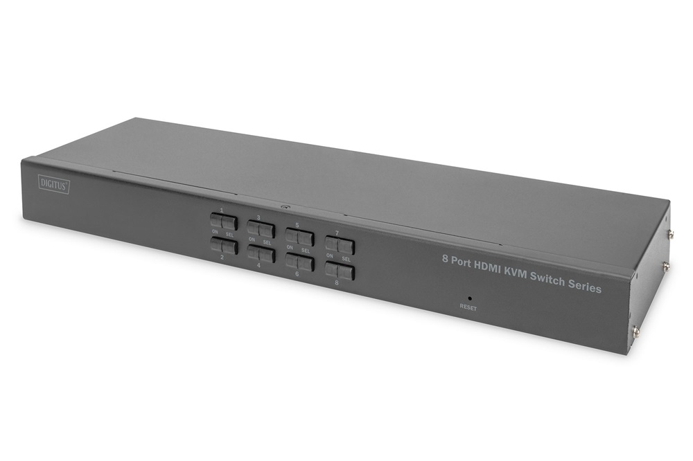 DIGITUS DS-12910 UHD 4K 30Hz 8 port HDMI KVM Switch