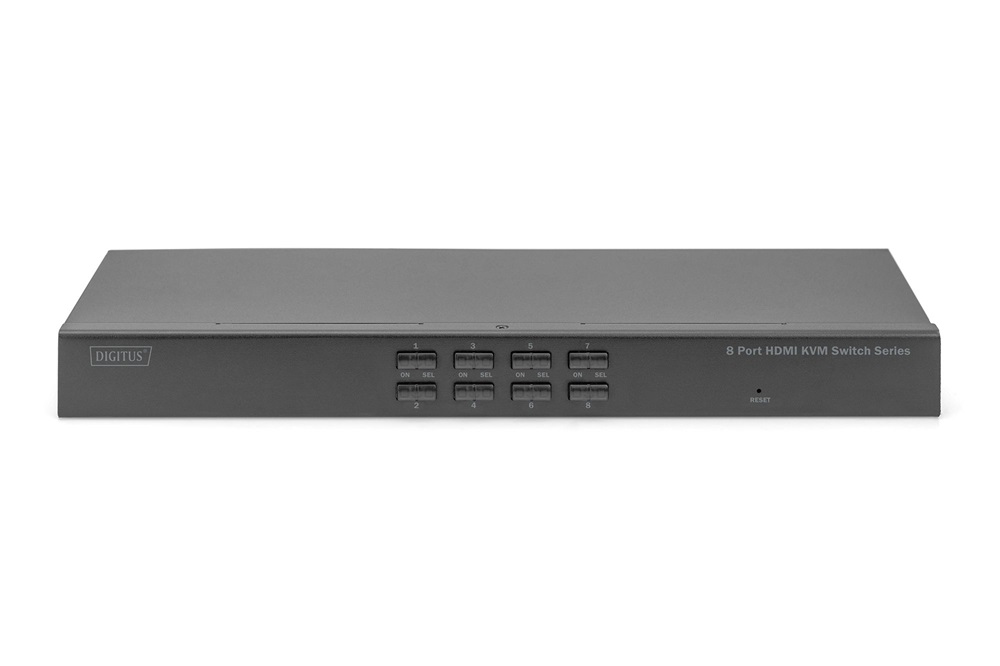 DIGITUS DS-12910 UHD 4K 30Hz 8 port HDMI KVM Switch