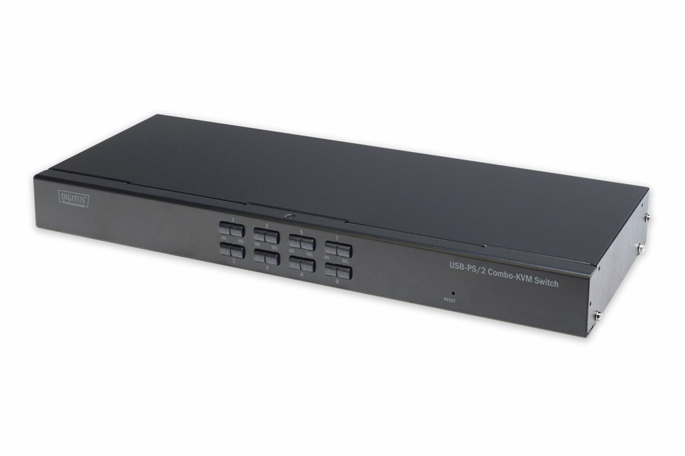 DIGITUS DS-23200-2 1280X1024 USB-PS/2 Combo KVM Switch