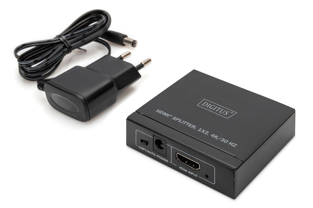 DIGITUS DS-45322 HDMI 4K 30Hz 1x2 Splitter