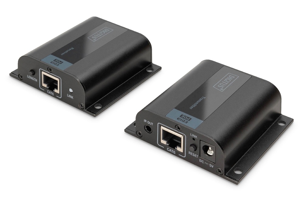 DIGITUS DS-55100-1 HDMI Full HD 60Hz Cat.6/Cat.6A/Cat.7 50m extender szett