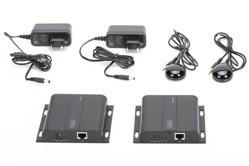 DIGITUS DS-55122 4K HDMI (CAT/IP) extender szett
