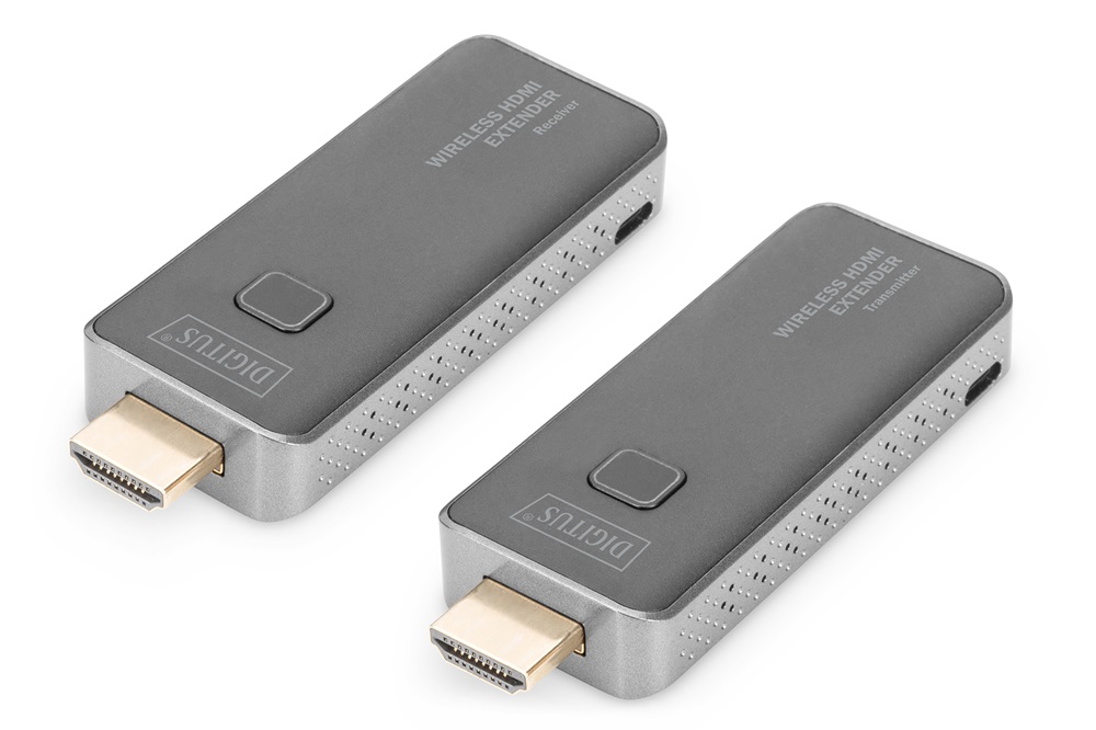 DIGITUS DS-55318 vezeték nélküli HDMI extender szett 50m (adó és vevőegység)