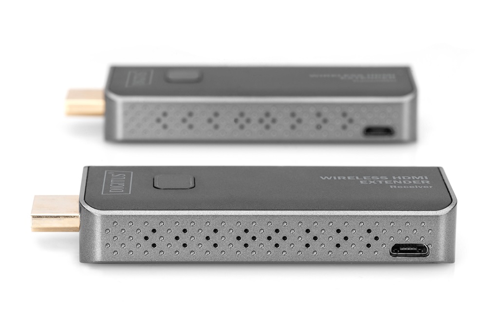 DIGITUS DS-55318 vezeték nélküli HDMI extender szett 50m (adó és vevőegység)