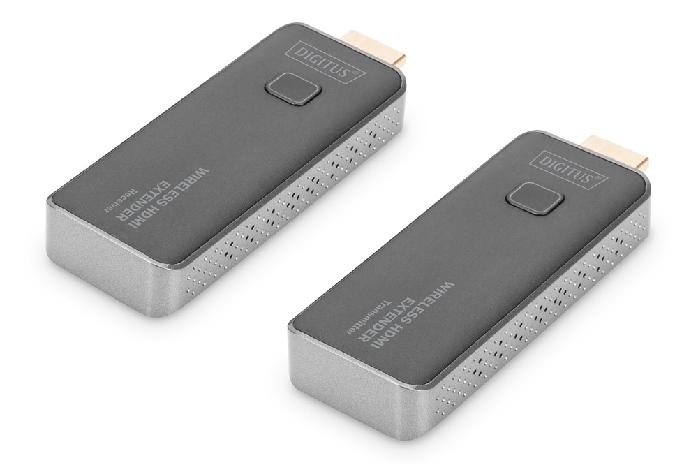 DIGITUS DS-55318 vezeték nélküli HDMI extender szett 50m (adó és vevőegység)