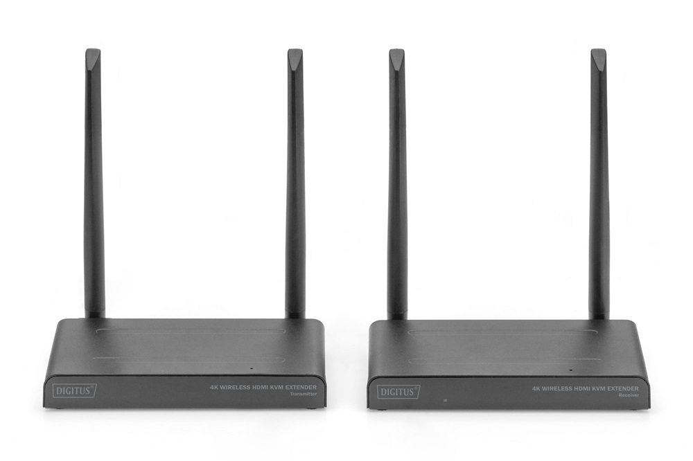 DIGITUS DS-55328 HDMI KVM 4K 30Hz WiFi 150m extender szett