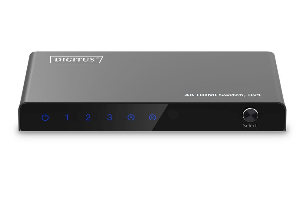 DIGITUS DS-55331 HDMI 4K 60Hz 3x1 Switch